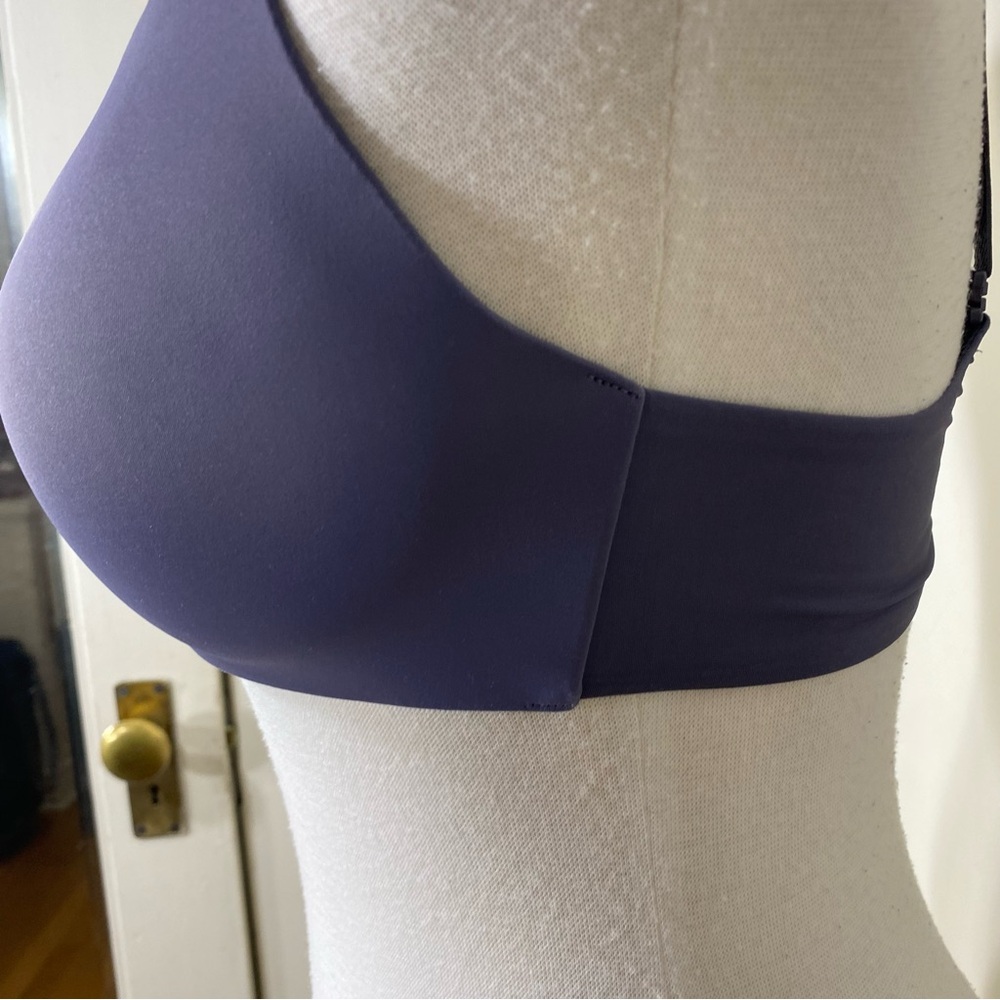 Victoria's Secret Purple Lightly Lined Padded Cup Wireless T-Shirt Bra 34C - Picture 8 of 13